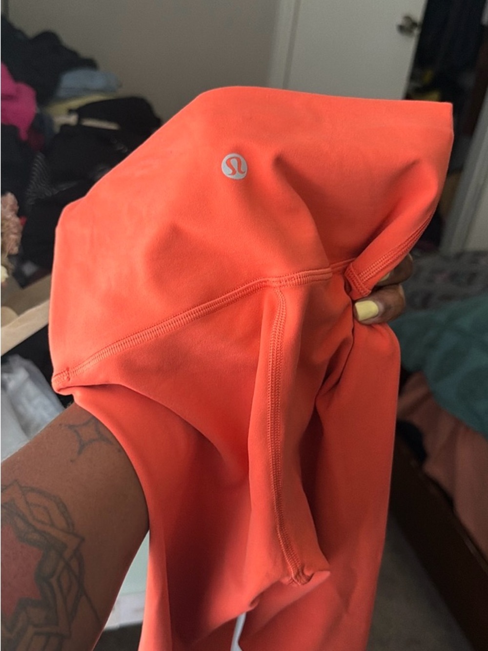lululemon athletica Orange Leggings